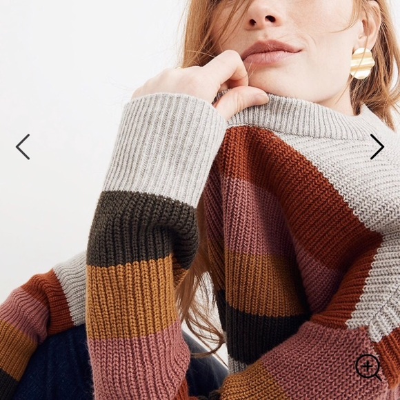 NWT Patch Pocket Pullover Sweater Size M - Picture 2 of 8